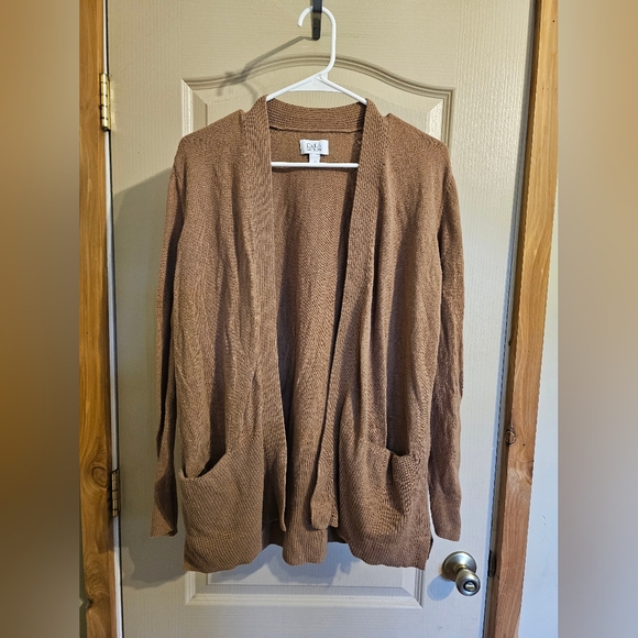 croft & barrow Sweaters - Croft & Barrow Cardigan Sweater Wrap Large